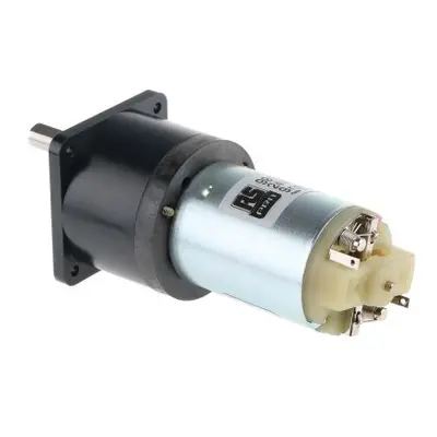 RS PRO Brushed Geared DC Geared Motor, 24 V dc, 600 mNm, 9 rpm, 6mm Shaft Diameter