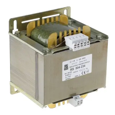 RS PRO 1000VA 1 Output Chassis Mounting Transformer, 55V ac, IEC 61558-2-4