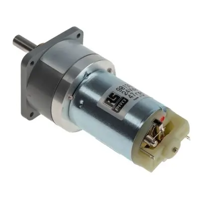 RS PRO Brushed Geared DC Geared Motor, 24 V dc, 30 Ncm, 47 rpm, 6mm Shaft Diameter