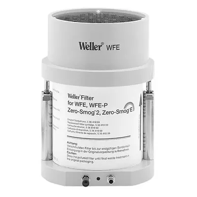 Weller WFE Soldering Iron Fume Extraction Assembly, Fine Dust Filter F7, Type C - EuroPlug to Ty