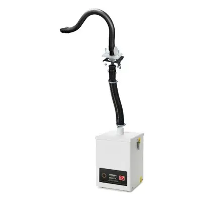 RS PRO V200, 230V ac Solder Fume Extractor, HEPA H13, 90W, Type C - EuroPlug to Type G - British