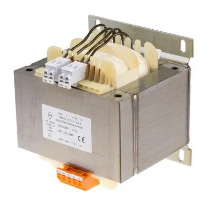 RS PRO 1000VA 2 Output Chassis Mounting Transformer, 2 x 115V ac, IEC 61558-2-4