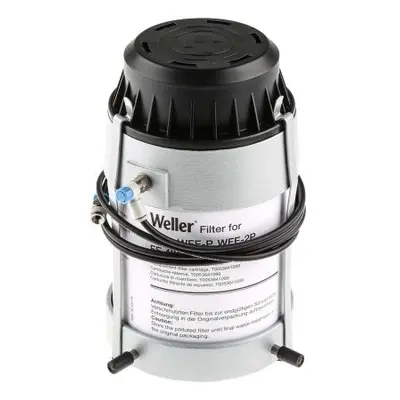 Weller FT 12 Soldering Iron Fume Extraction Assembly, Fine Dust Filter F7; HEPA Filter H13 & Wid