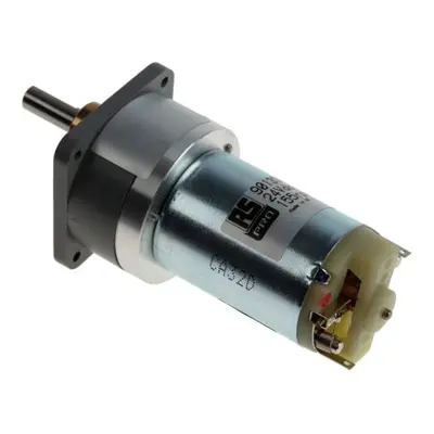 RS PRO Brushed Geared DC Geared Motor, 24 V dc, 10 Ncm, 155 rpm, 6mm Shaft Diameter