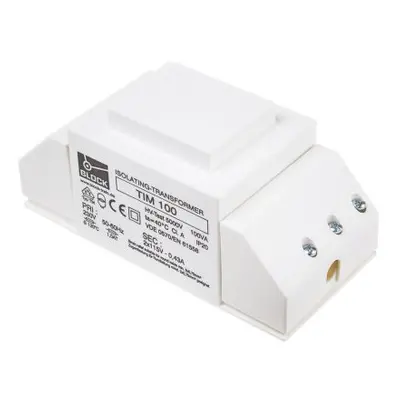 Block 100VA 2 Output Chassis Mounting Transformer, 2 x 115V ac