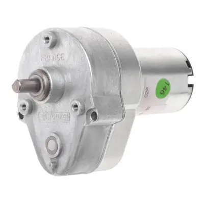 Crouzet Brushed Geared DC Geared Motor, 3 W, 12 V dc, 2 Nm, 54 rpm, 6mm Shaft Diameter