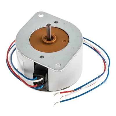 Crouzet 820000 Reversible Synchronous AC Motor, 1.37 W, 2 Phase, 24 Pole, 230 → 240 V