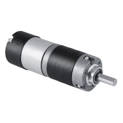 Micromotors Brushed Geared DC Geared Motor, 9.6 W, 24 V dc, 20 Ncm, 180 rpm, 5.5mm Shaft Diamete