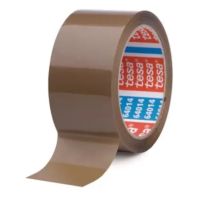 Tesa 64014 Brown Packing Tape, 66m x 50mm