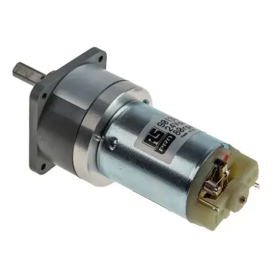 RS PRO Brushed Geared DC Geared Motor, 24 V dc, 20 Ncm, 80 rpm, 6mm Shaft Diameter