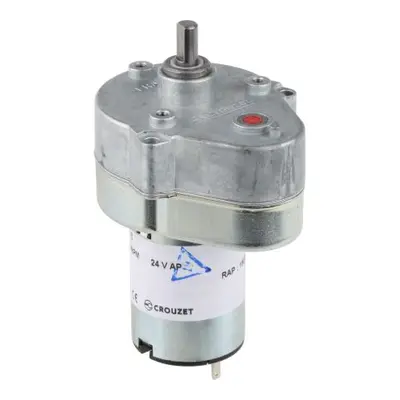 Crouzet Brushed Geared DC Geared Motor, 3 W, 24 V dc, 2 Nm, 2.9 rpm, 6mm Shaft Diameter