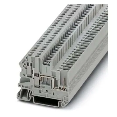 Phoenix Contact UT Series UT 2, 5-TWIN/1P Feed Through Terminal Block, 3-Way, 24A, 26-12-2020 AW