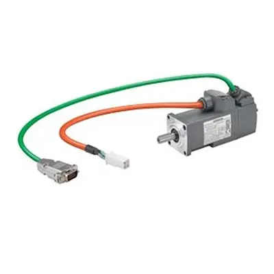 Siemens S-1FL6 Clockwise Synchronous Servo Motor, 0.1 kW, 230 V, Flange Mount Mounting