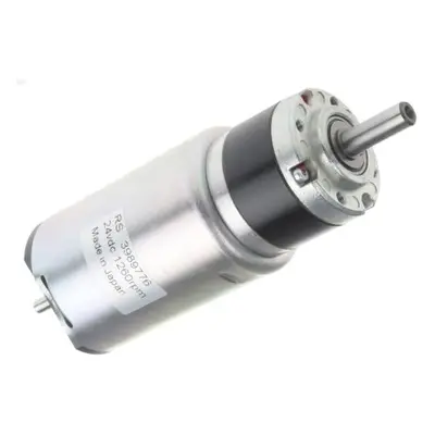 RS PRO Brushed Geared DC Geared Motor, 13.2 W, 24 V dc, 75 Ncm, 1260 rpm, 6mm Shaft Diameter