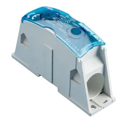 nVent ERIFLEX SB Series Terminal Block, 1-Way, 500A, 3/0 → 500MCM AWG Wire, Cage Clamp Terminati