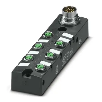 Phoenix Contact SACB Series Sensor Box, M8, 3 way, 6 port