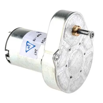 Crouzet Brushed Geared DC Geared Motor, 3 W, 24 V dc, 50 Ncm, 430 rpm, 4mm Shaft Diameter