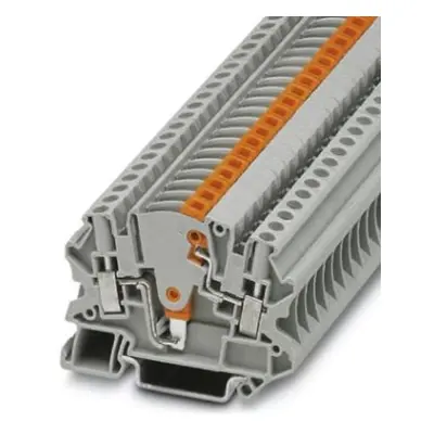 Phoenix Contact UTME Series UTME 4-P/P Disconnect Terminal Block, 2-Way, 28A, 10-26 AWG Wire, Sc