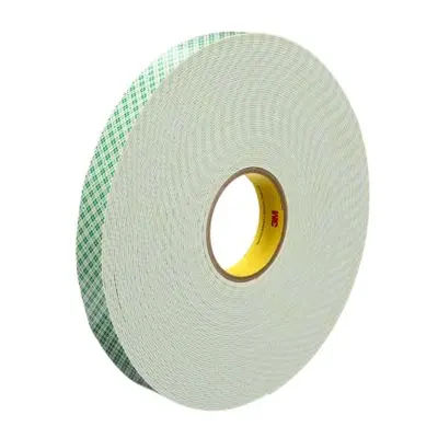 3M SCOTCH 4026 White Foam Tape, 50mm x 33m, 1.6mm Thick