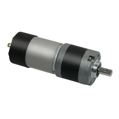 Micromotors Brushed Geared DC Geared Motor, 21.1 W, 24 V dc, 90 Ncm, 118 rpm, 8mm Shaft Diameter