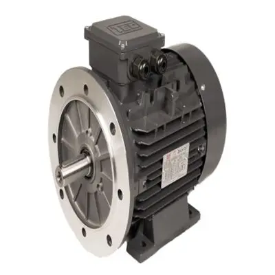 TEC Motors T3A Anti Clockwise, Clockwise AC Motor, 7.5 kW, IE3, 4 Pole, B35 Foot & Flange Mounte