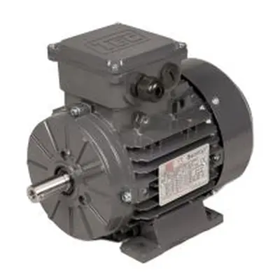 TEC Motors T2A Clockwise AC Motor, 370 W, IE2, 3 Phase, 4 Pole, B3 Foot Mounted Mounting