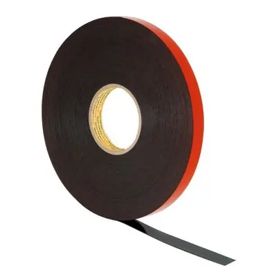 3M 5962F, VHB™ Black Foam Tape, 19mm x 33m, 1.6mm Thick