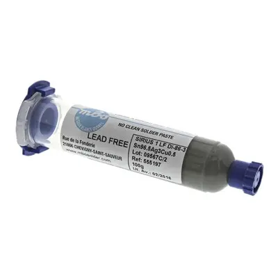 MBO SIRIUS 1 LF Solder Paste, 100g Syringes and Cartridges