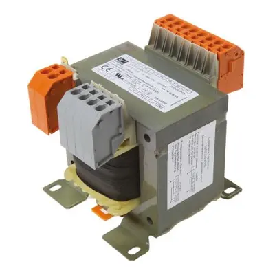 Block 250VA 2 Output Chassis Mounting Transformer, 2 x 115V ac