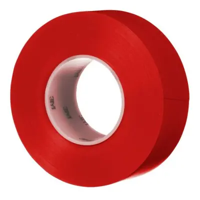 3M 971 Red Vinyl 32.9m Floor Tape, 0.43mm Thickness