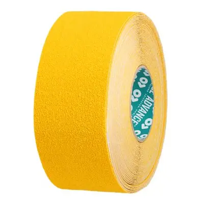 Advance Tapes Yellow PVC 18m Hazard Tape, 1mm Thickness