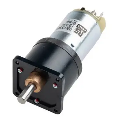 RS PRO Brushed Geared DC Geared Motor, 12 V dc, 600 mNm, 9 rpm, 6mm Shaft Diameter