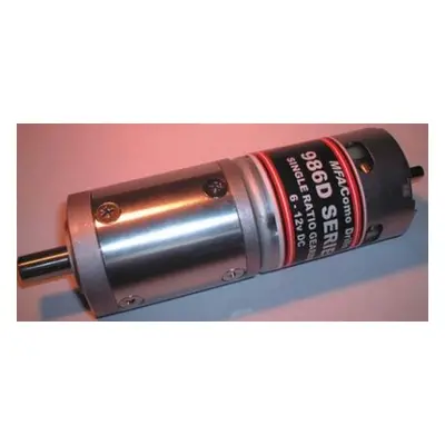 RS PRO Brushed Geared DC Geared Motor, 36.88 W, 12 V dc, 98 Ncm, 9 rpm, 12mm Shaft Diameter