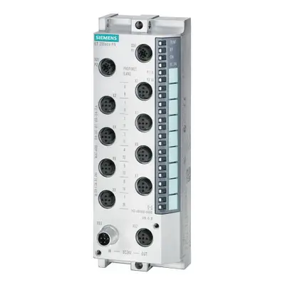 Siemens 6ES7 Series Sensor Box, M12, 10 port