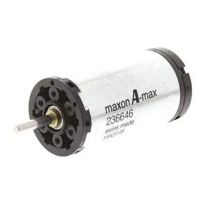 Maxon Brushed DC Motor, 15 W, 18 V dc, 37.5 mNm, 5270 rpm, 4mm Shaft Diameter