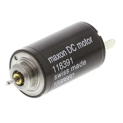 Maxon Brushed DC Motor, 0.75 W, 12 V dc, 0.746 mNm, 11600 rpm, 1mm Shaft Diameter