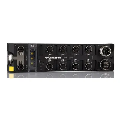 Turck TBEN-L Series I/O module, M12 4-pin, 5 way, 2 port