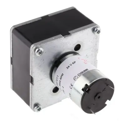 Crouzet Brushed Geared DC Geared Motor, 3 W, 24 V dc, 5 Nm, 34 rpm, 8mm Shaft Diameter