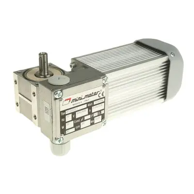 Mini Motor Geared AC Geared Motor, 20 W, 3 Phase, 230 V, 400 V