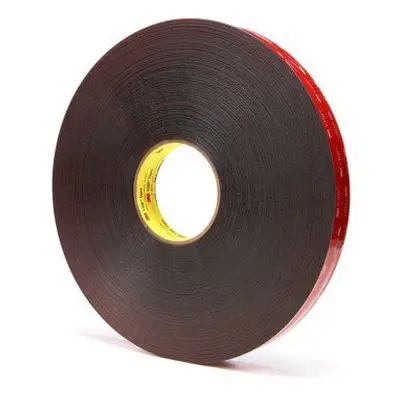 3M 5925F, VHB™ Black Foam Tape, 25mm x 33m, 0.6mm Thick