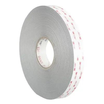 3M 4941, 700007 Grey Foam Tape, 19mm x 33m, 1.1mm Thick