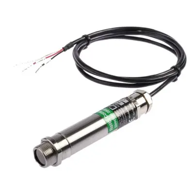 Calex PC151HT-0 mA Output Signal IR Temperature Sensor, 1m Cable, 0°C to +500°C