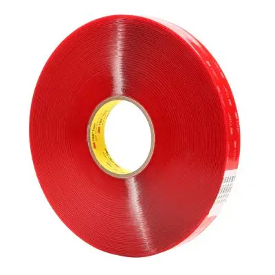 3M 4905, 700007 Clear Foam Tape, 25.0mm x 66.0m, 0.50mm Thick