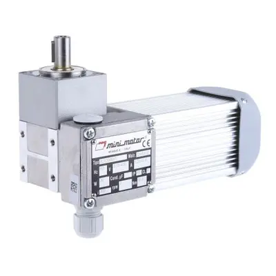 Mini Motor Induction Geared AC Geared Motor, 20 W, 3 Phase, 230 V, 400 V