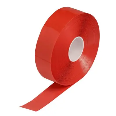 Brady Red Vinyl 30.48m Lane Marking Tape, 1.27mm Thickness