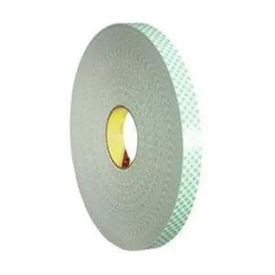 3M 4032 White Double Sided Foam Tape, 19.0mm x 66.0m, 0.80mm Thick