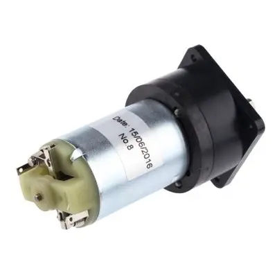 RS PRO Brushed Geared DC Geared Motor, 12 V dc, 70 mNm, 260 rpm, 6mm Shaft Diameter