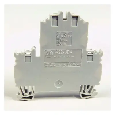 Allen Bradley 1492 Series Screw Terminal, 4-Way, 24A, 22 → 12 AWG Wire, Screw Cage Termination