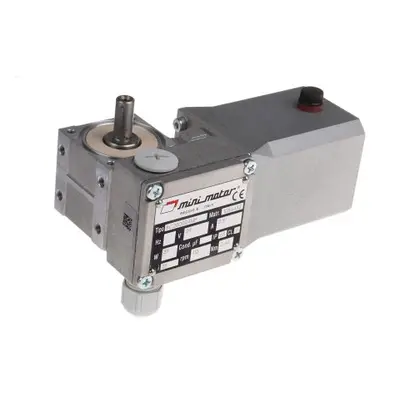 Mini Motor Brushed Geared DC Geared Motor, 37 W, 24 V dc, 2.4 Nm, 112 rpm, 9mm Shaft Diameter