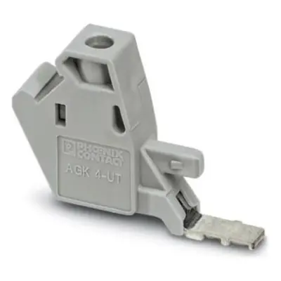 Phoenix Contact PTPOWER Series AGK 4-UT 10 Terminal Block Connector, 1-Way, 32A, 26 → 10 AWG Wir